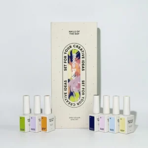 Коллекция "Bloom Drop" gel polish в коробке Nailsoftheday 7 гель-лаков