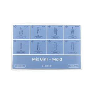 Touch типсы верхние формы Mix 8in1+mold, 288 шт