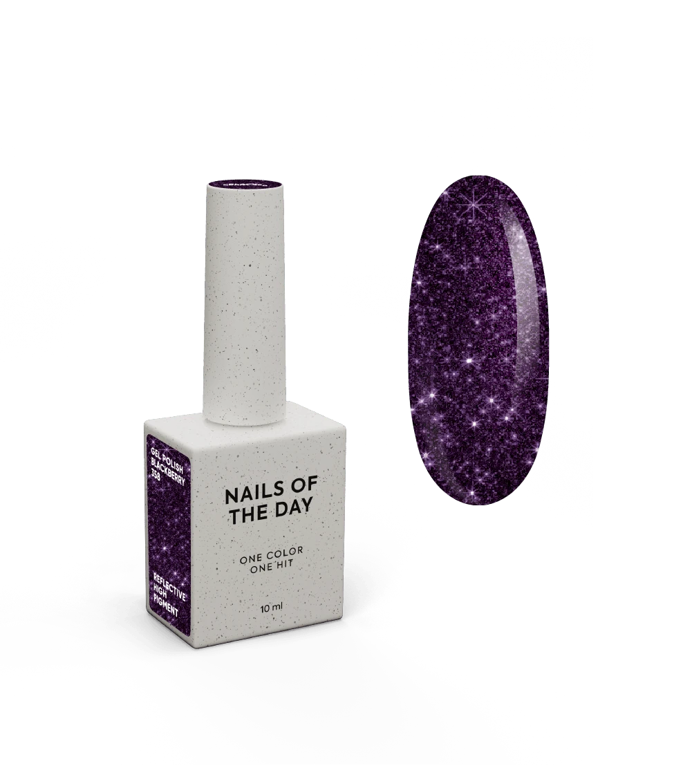 NAILSOFTHEDAY Gel polish Blackberry