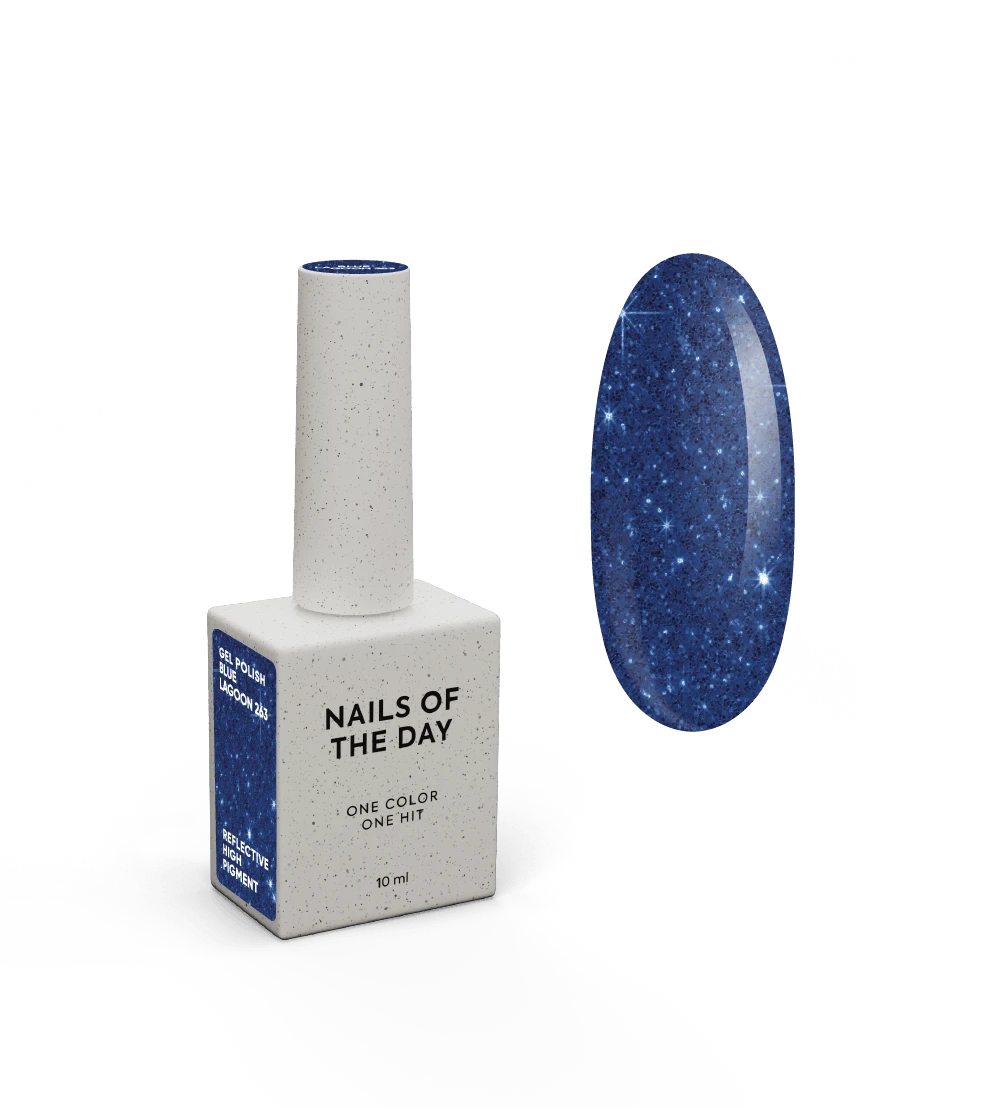 NAILSOFTHEDAY Gel polish Blue Lagoon