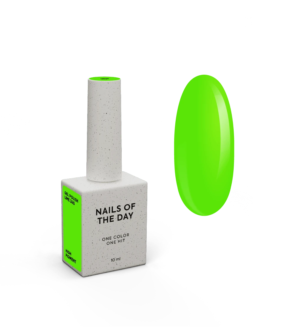 NAILSOFTHEDAY Gel Polish Lime