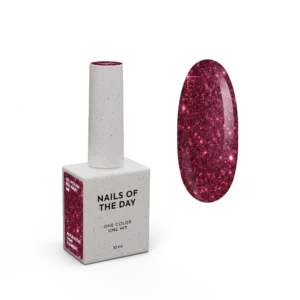 NAILSOFTHEDAY Gel polish Red Mary