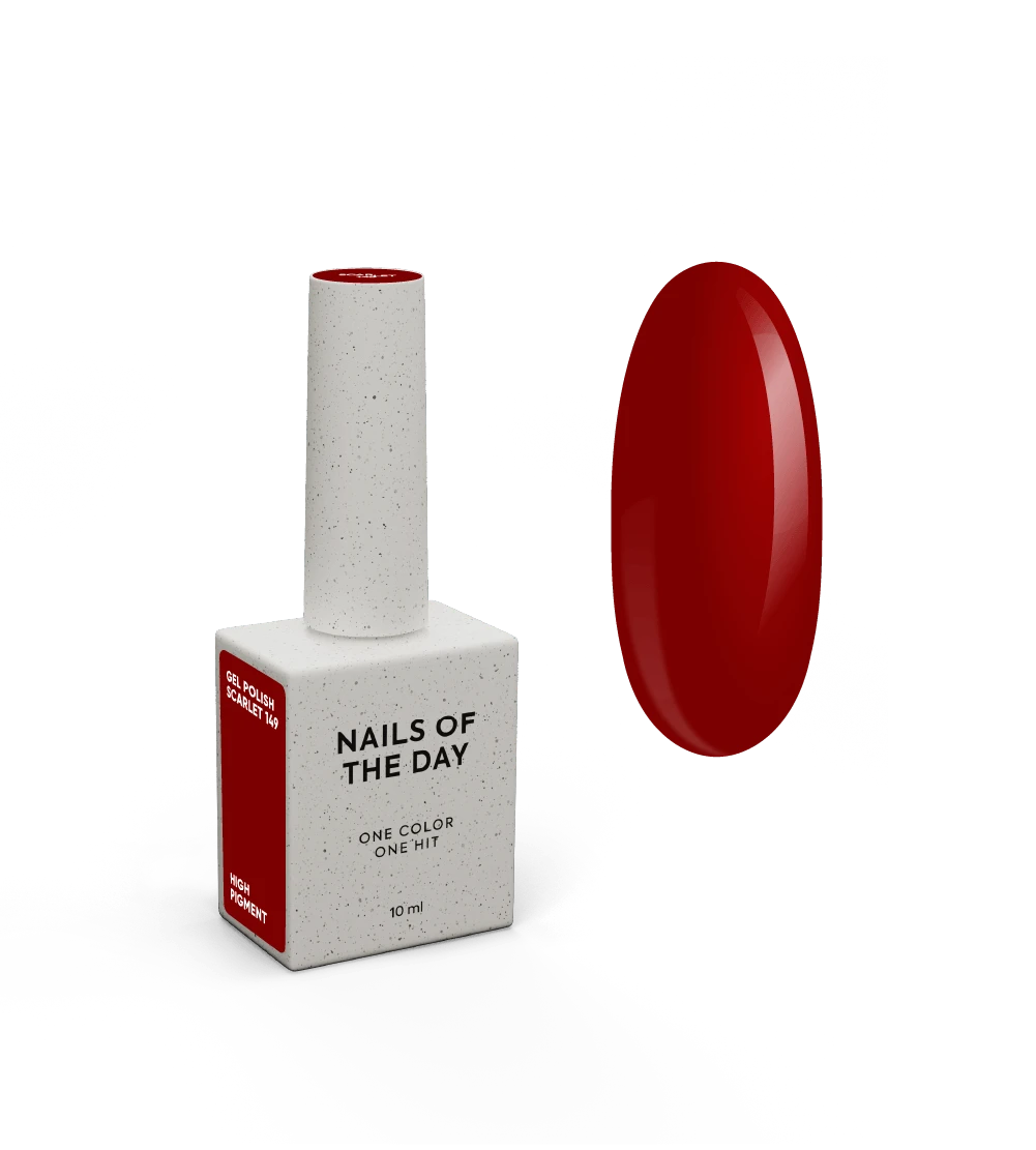 NAILSOFTHEDAY Gel Polish Scarlet